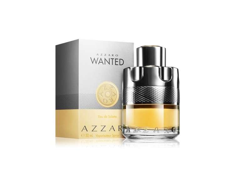 Azzaro Wanted Eau De Toilette Spray 50ml for Men