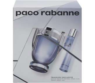 Paco Rabanne Invictus - Eau De Toilette 100ml + 20ml Travel Set