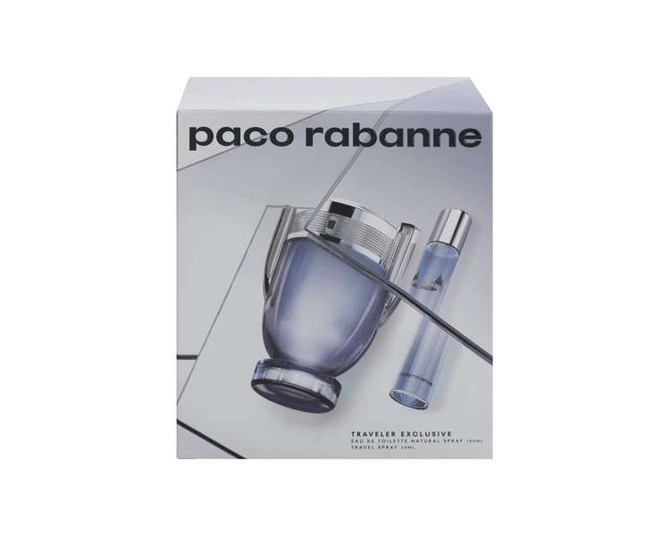 Paco Rabanne Invictus - Eau De Toilette 100ml + 20ml Travel Set