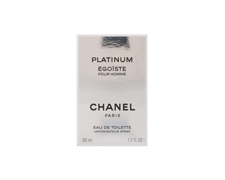 Egoiste Platinum by Chanel for Men Eau De Toilette Spray 1.7 Ounce