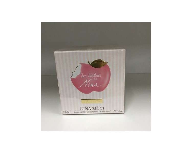 Les Sorbets de Nina by Nina Ricci 2.7 oz Eau de Toilette Limited Edition NIB SEA