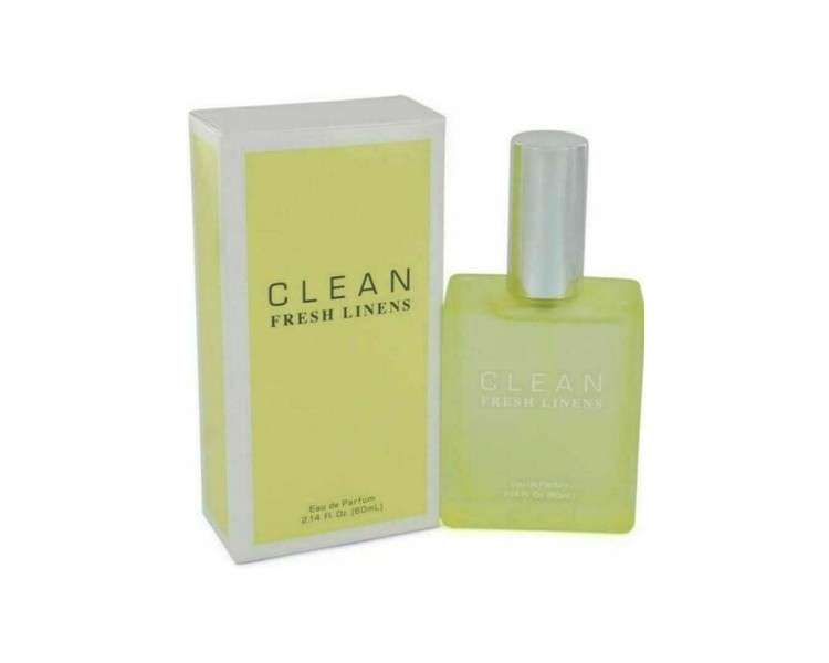 Clean Classic Fresh Linens for Women Eau De Parfum Spray 2oz