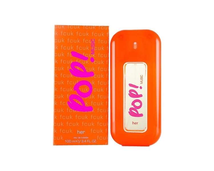 Pop Music FCUK Eau de Toilette Spray for Her 100ml