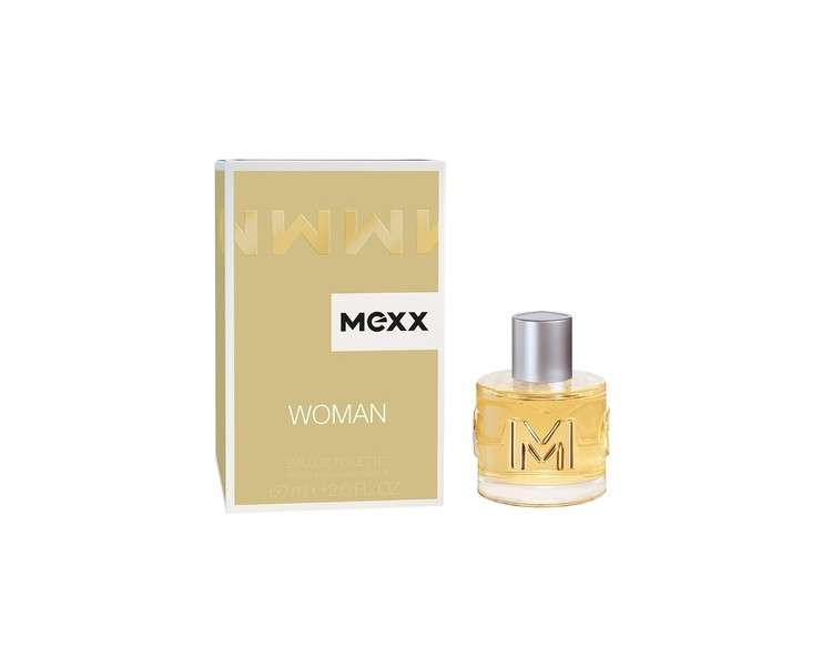 Mexx Woman Eau de Toilette Spray with Lemon, Rose and Jasmine 60ml