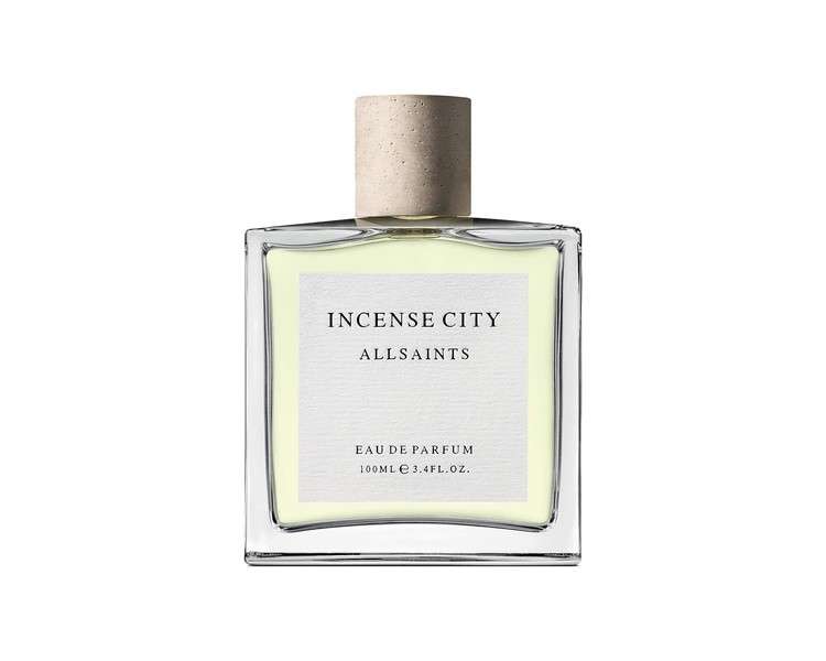 AllSaints Incense City Eau de Parfum 100ml Smokey Oriental Woody Scent Luxury Fragrance Unisex