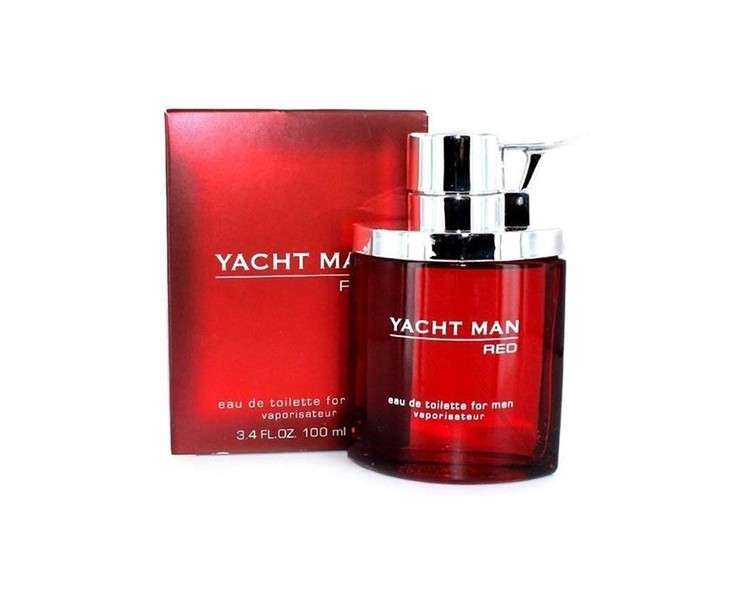 Myrurgia Yatch Man Red Eau De Toilette 100ml Vaporizer