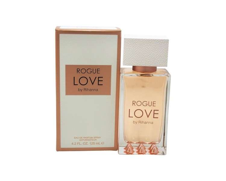 Rihanna Rogue Love for Women Eau De Parfum Spray 4.2oz 125ml