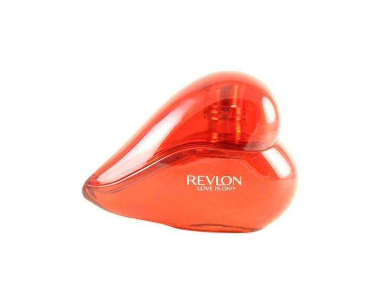 Revlon Love Is On Eau De Toilette 50ml Spray For Her