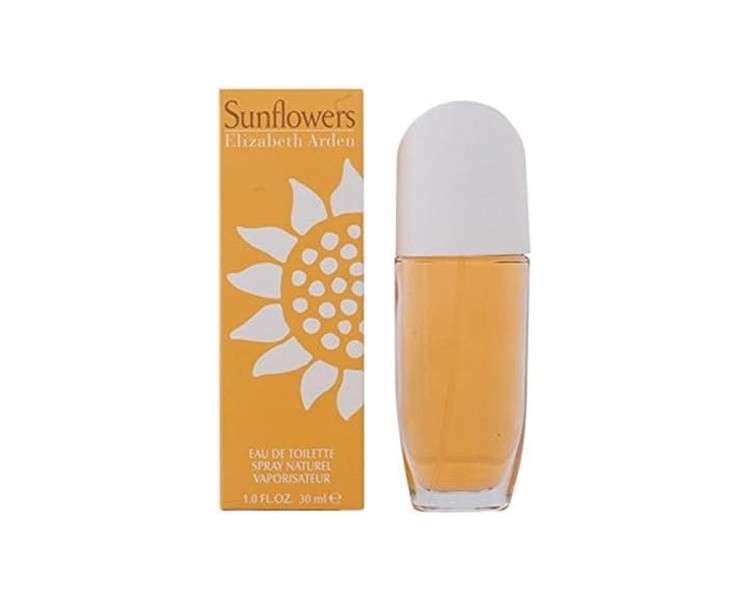 Elizabeth Arden Sunflowers Eau De Toilette for Women 30ml Yellow