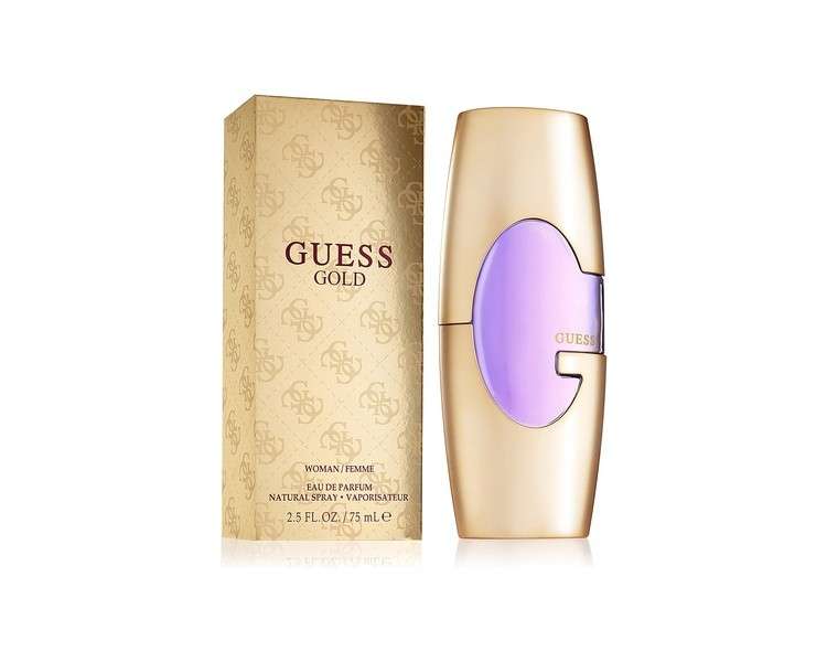 Guess Gold Eau De Parfum Natural Spray 2.5 FL.Oz/75ml