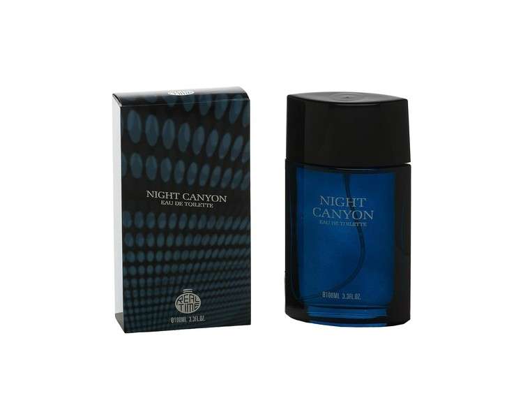 REAL TIME Men's Eau de Toilette Night Canyon 100ml