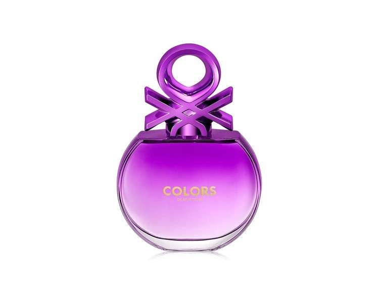 United Colors of Benetton Purple Eau De Toilette Spray 2.7 oz 80 ml Women