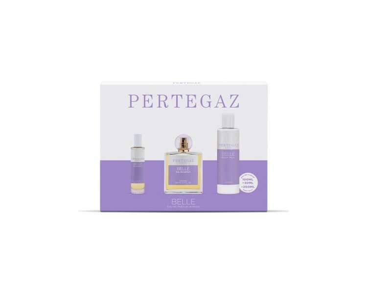 Pertegaz Belle Unisex Perfume Set 3 Pieces
