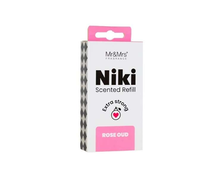 Mr & Mrs Fragrance Refill For Niki Car Fragrance Diffuser Rose Oud