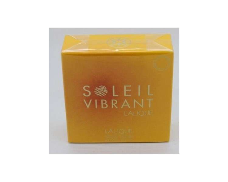 Lalique Soleil Vibrant Eau de Parfum Spray 100ml