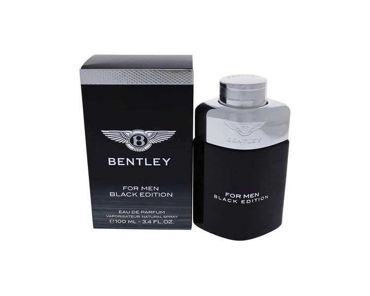 Bentley Black Edition For Men 3.4oz EDP Spray 100ml