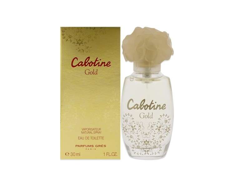 Parfums Gres Cabotine Gold For Women 1oz EDT Spray