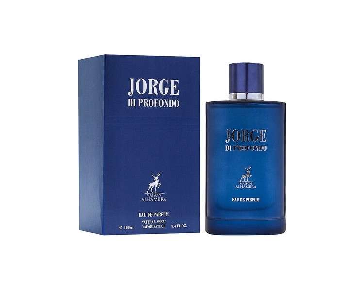 Jorge di Profumo DEEP BLUE by Maison Alhambra EDP Eau de Parfum 100% Authentic 100ml