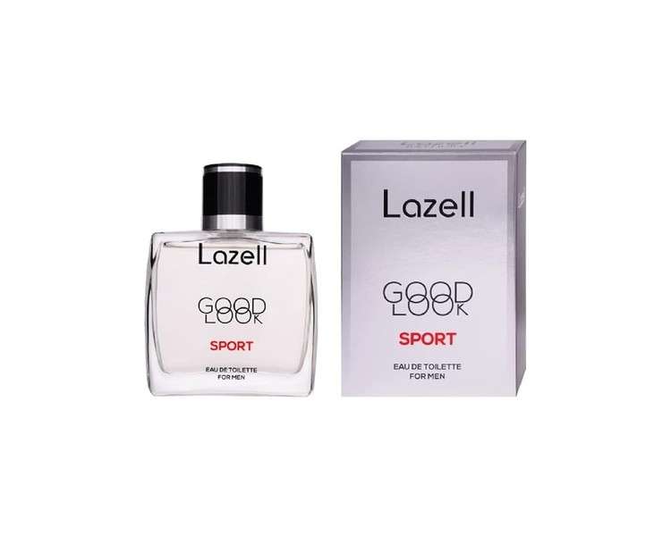 Good Look Sport By Lazell Inspired by All Homme Sport EDT for Men 100ml with Gift 5ml Travel Size Perfume Atomizer