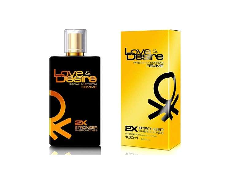 Love & Desire Gold Premium Edition Pheromones for Women 100ml New Amazing Fragrance Attract Handsome Men