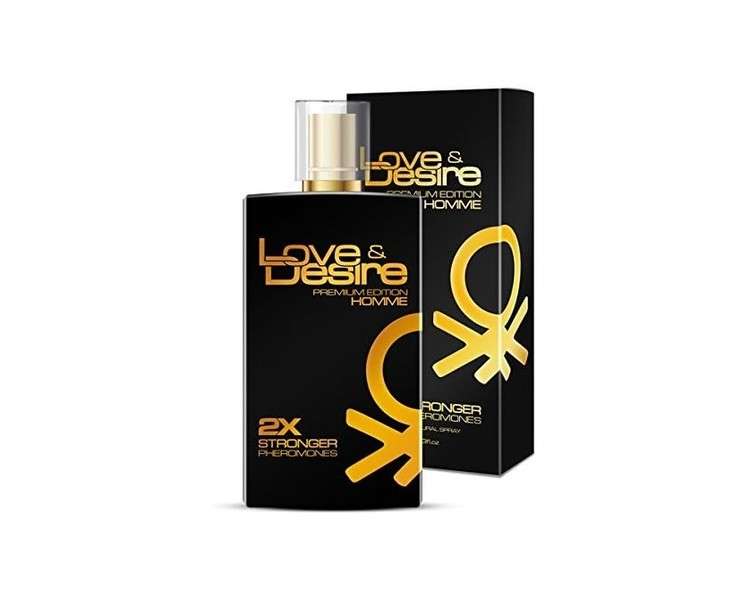 Love and Desire Gold Premium Edition Pheromones EdT for Men 100ml