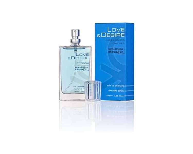 Love & Desire Pheromone Perfume for Men 50ml - Fresh and Vivid Scent to Seduce Women