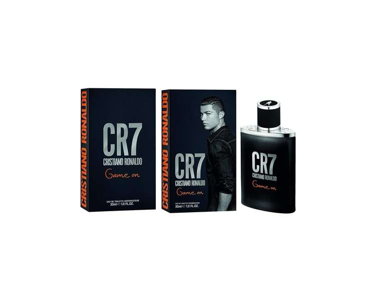 Cristiano Ronaldo CR7 Game On Eau de Toilette 30ml Black Orange