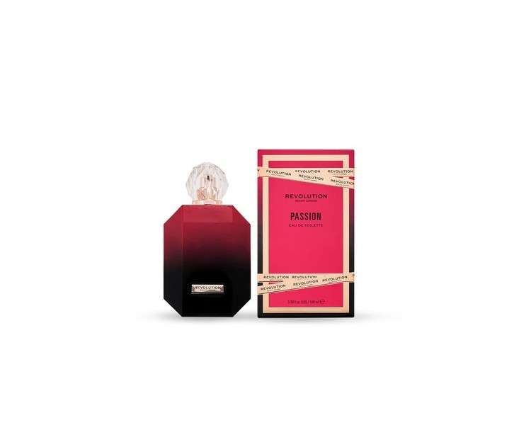 Revolution Beauty Passion Eau de Toilette for Women 100ml