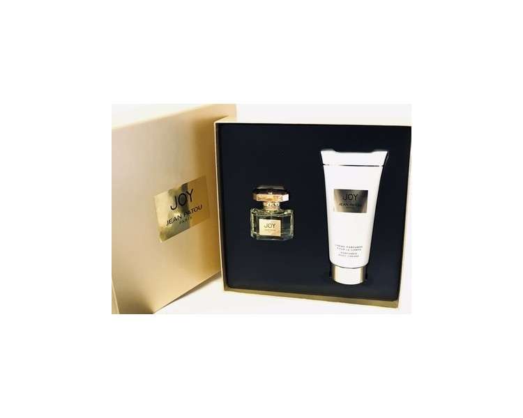 Joy Women Jean Patou Eau De Parfum Spray 1.0 Oz + Body Cream 6.7 Oz - Gift Set