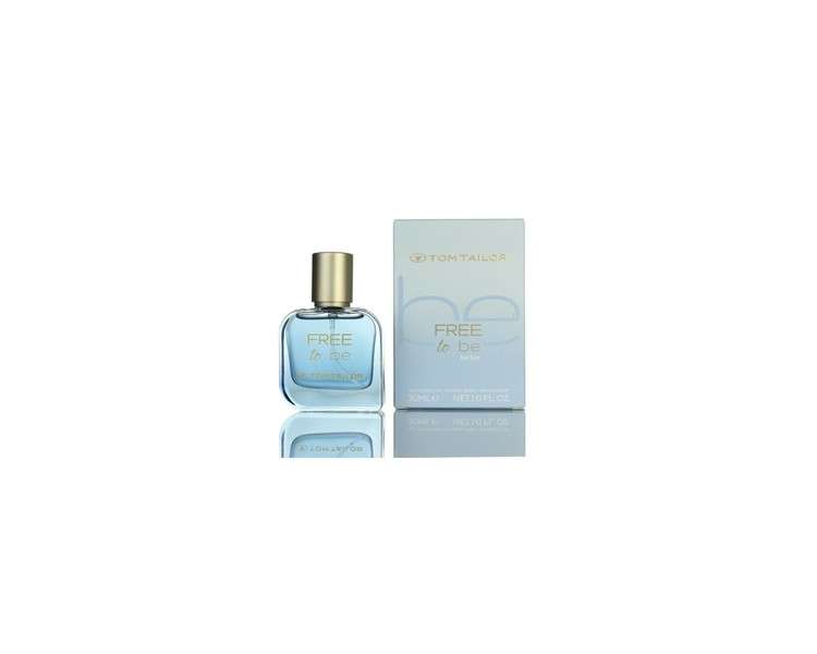 Tom Tailor Free To Be For Her Eau De Parfum Natural Spray Vaporisateur 30ml