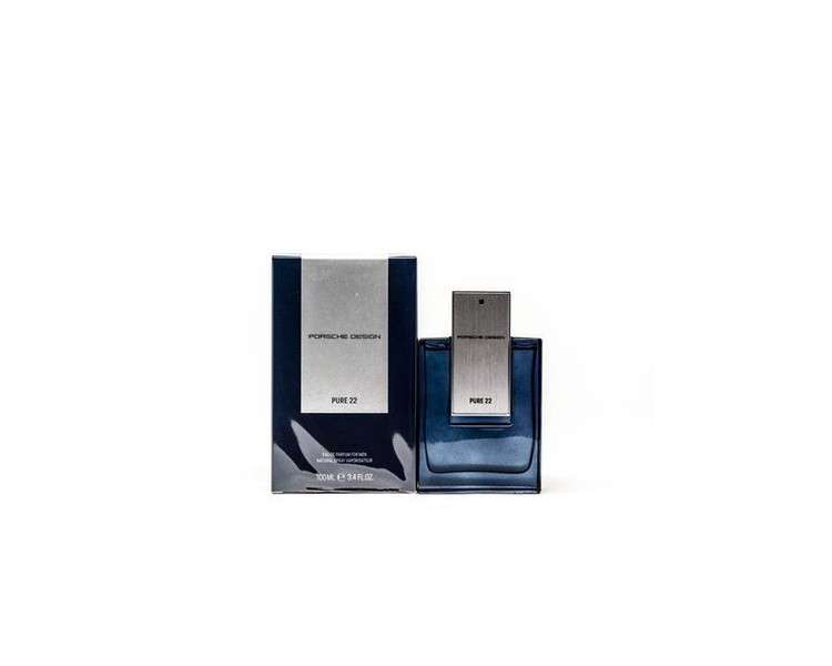 Porsche Design Pure 22 Eau de Parfum 100ml Men's Fragrance - OVP