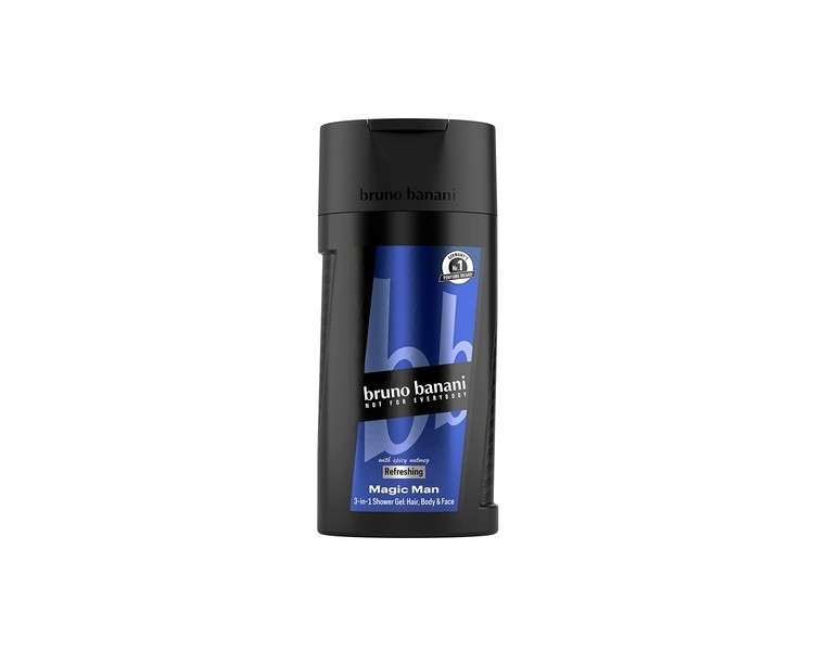 Bruno Banani Fragrance Magic Man 3-in-1 Shower Gel for Body, Hair and Face 250ml