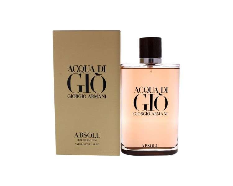 Giorgio Armani Acqua Di Gio Absolu Men EDP Spray 6.7oz Lavender Lemon