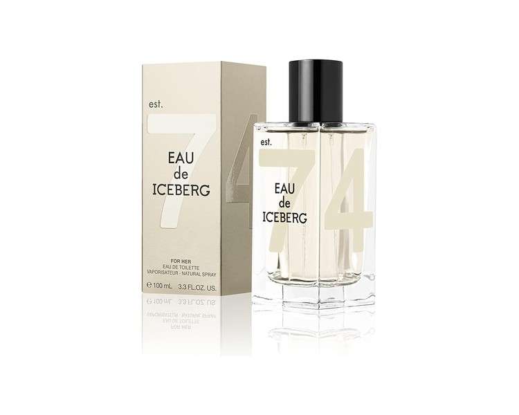 ICEBERG Eau de Iceberg Femme Woman Eau de Toilette 100ml