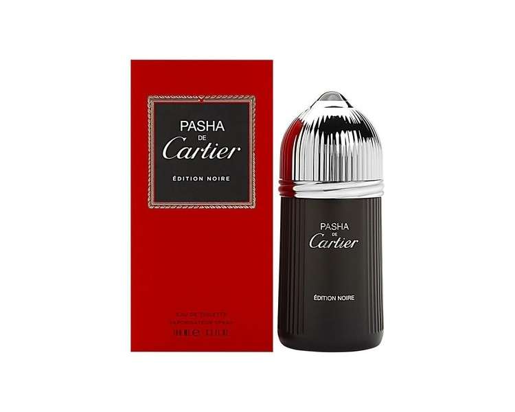 Cartier Pasha Noire Eau De Toilette 100ml