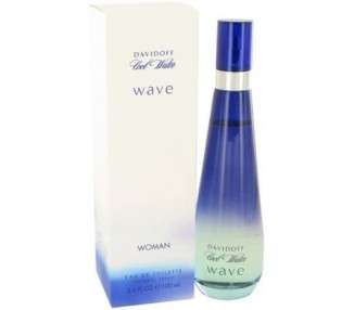 Davidoff Cool Water Wave Eau De Toilette Spray for Women 3.4oz