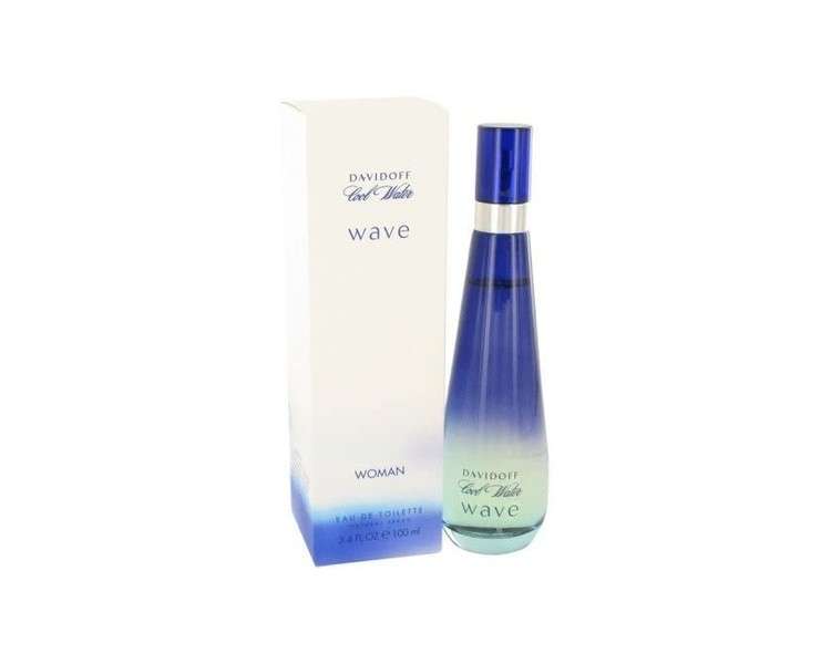 Davidoff Cool Water Wave Eau De Toilette Spray for Women 3.4oz