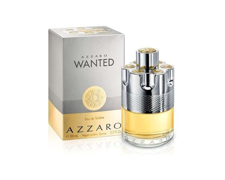 Azzaro Wanted Eau De Toilette Spray 100ml for Men