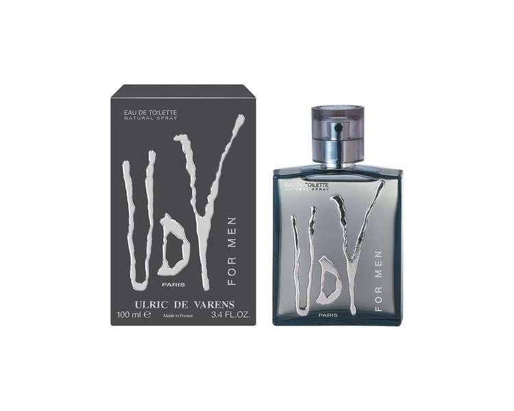 Urlic De Varens Eau de Toilette for Men Cologne 100ml