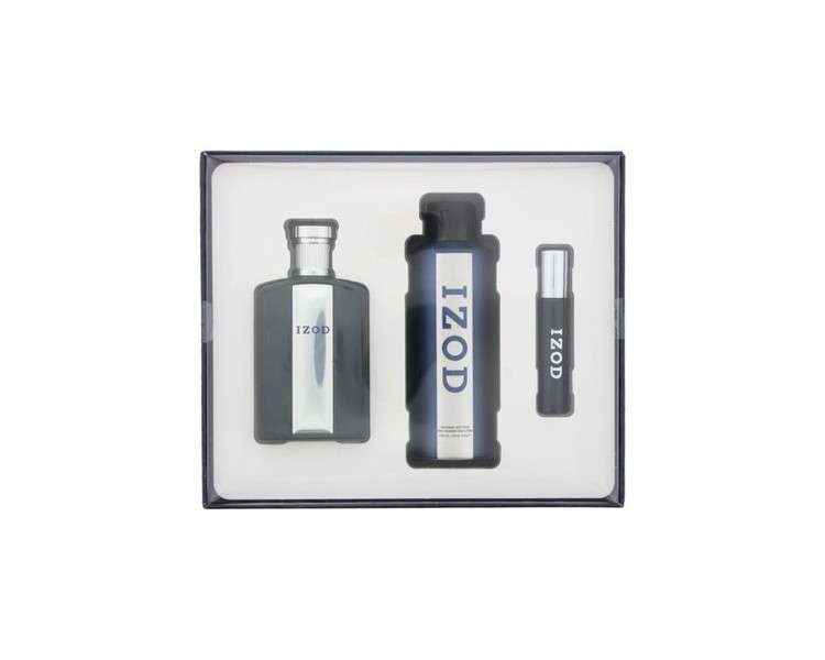 Izod 3 Piece Gift Set for Men - EDT 100ml, EDT 15ml, Body Spray 200ml