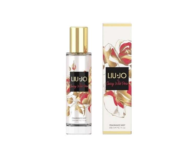 Liu Jo Classy Wild Rose Body Water Fragrance for Women 200ml - Pack with Samples Gift