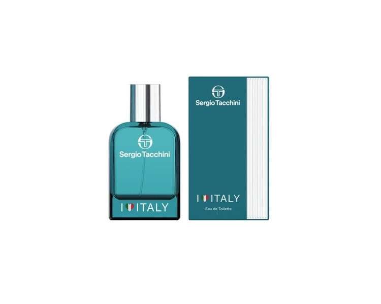 Sergio Tacchini I Love Italy EDT Eau De Toilette for Men 30ml/50ml/100ml New