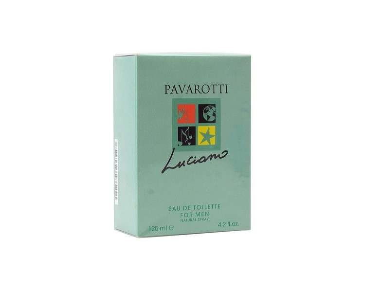 Luciano Pavarotti Eau de Toilette for Men Natural Spray 125ml