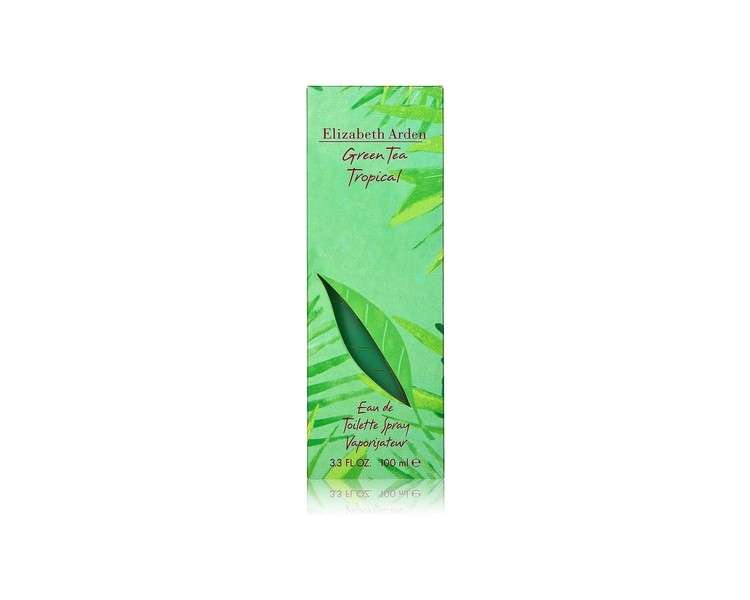 Elizabeth Arden Green Tea Tropical Eau De Toilette Spray 100ml 3.3oz