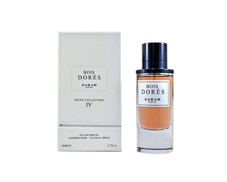 Prive Zarah Bois Dore Eau de Parfum Spray 2.7 oz