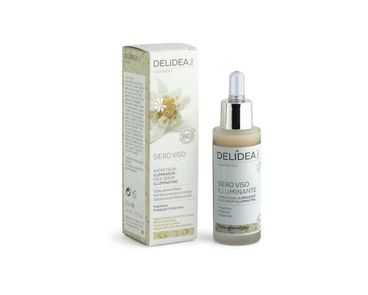 Santiveri Delidea Edelweiss and Blackcurrant Brightening Face Serum 30ml