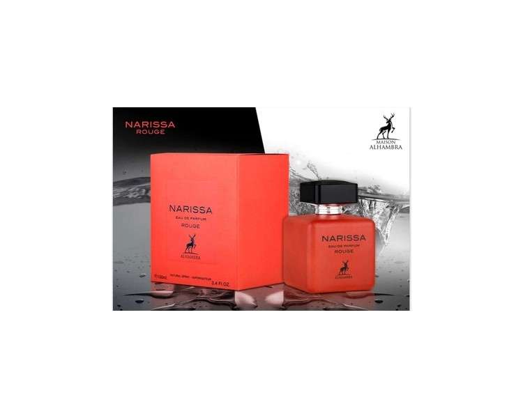 Alhambra Narissa Rouge Perfume for Her 3.4 fl oz 100 ml
