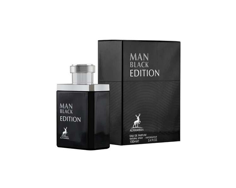 Man Black Edition EDP by Maison Alhambra Lattafa 100ml