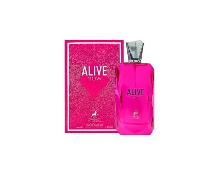 Alive Now EDP Perfume Women Maison Alhambra 100ml Original Attractive Scent