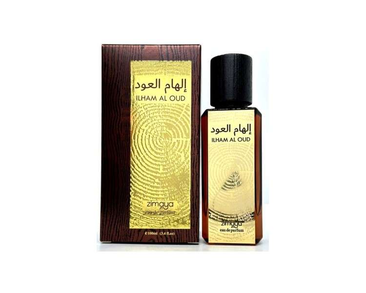 ZIMAYA ILHAM AL OUD EAU DE PARFUM SPRAY UNISEX 3.4 Oz 100 ml